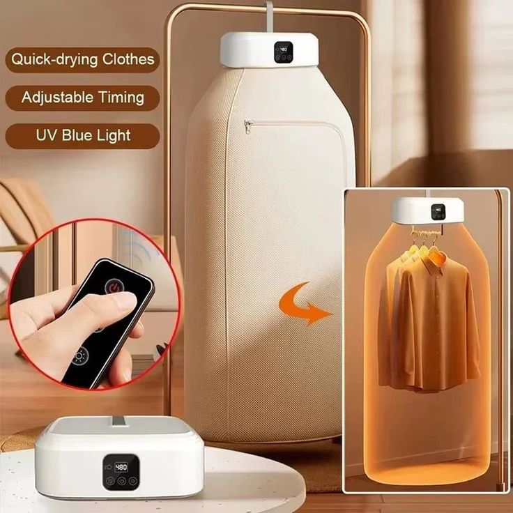 Portable Electric Cloth Dryer | Foldable Mini Automatic Drying Machine Cloth Dryer